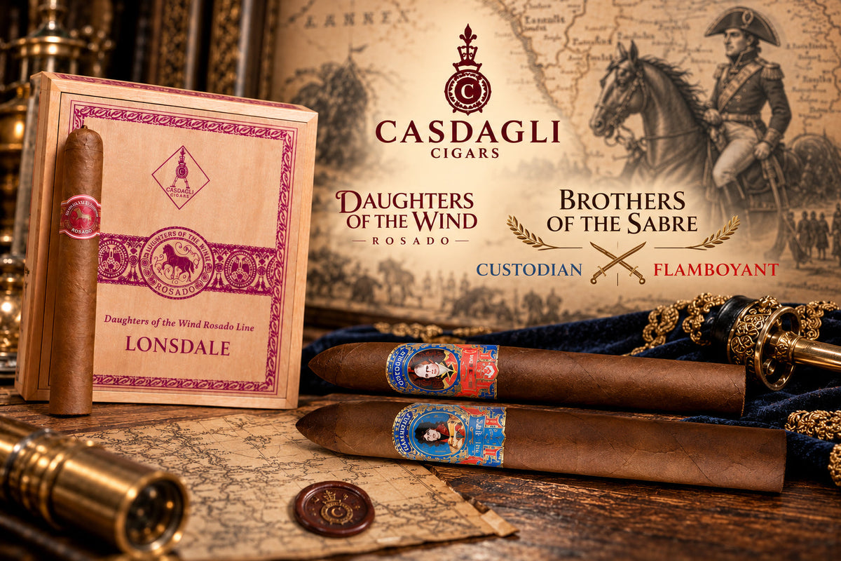 Casdagli new releases: Daughters of the Wind Rosado and Brothers of the Sabre Custodian and Flamboyant