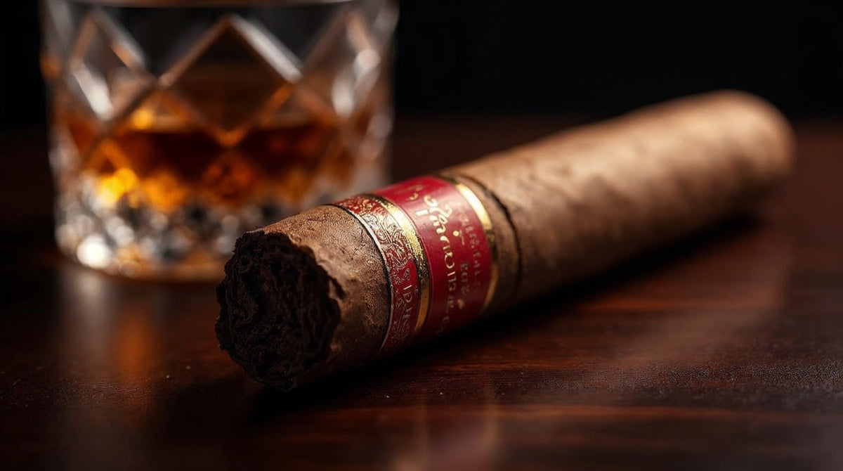 Arturo Fuente Opus X cigars with the distinctive red band