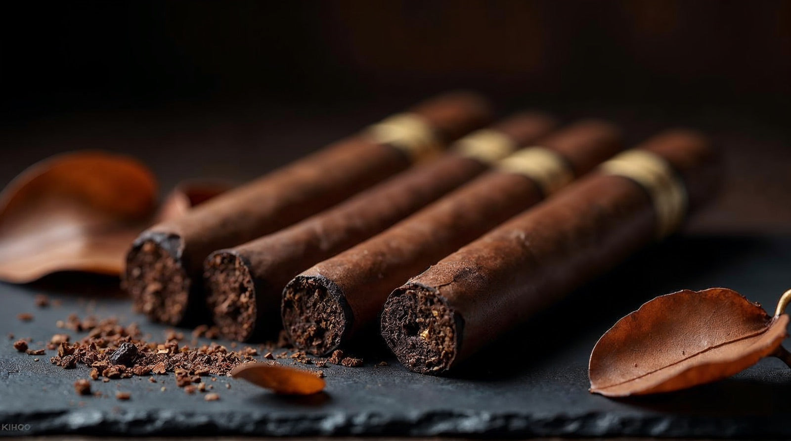 RoMa Craft cigars including CroMagnon and Aquitaine with Nicaraguan tobacco leaves