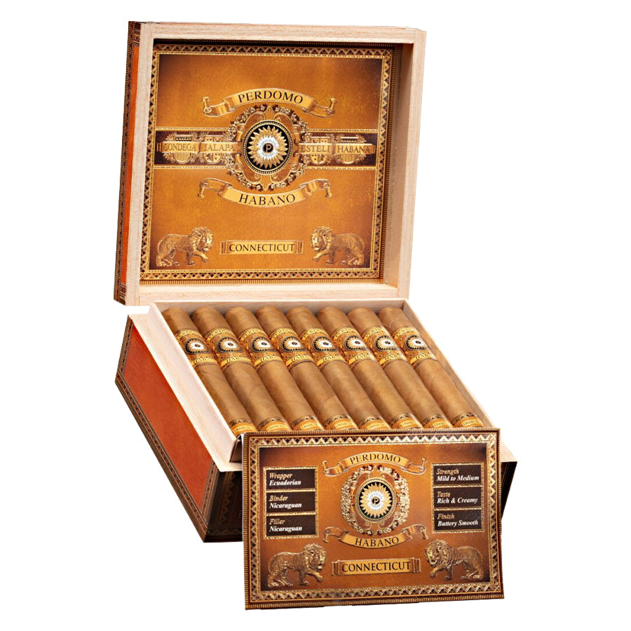 Perdomo Habano Bourbon Barrel-Aged Connecticut Epicure