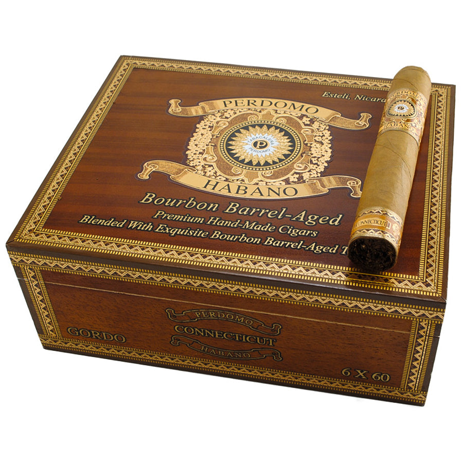 Perdomo Habano Bourbon Barrel - Aged Connecticut Gordo