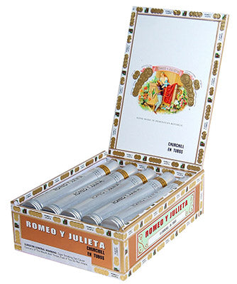 Romeo y Julieta 1875 Churchill Tubos