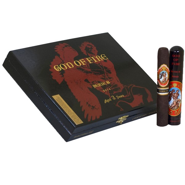 God of Fire Serie B Double Robusto Tubo