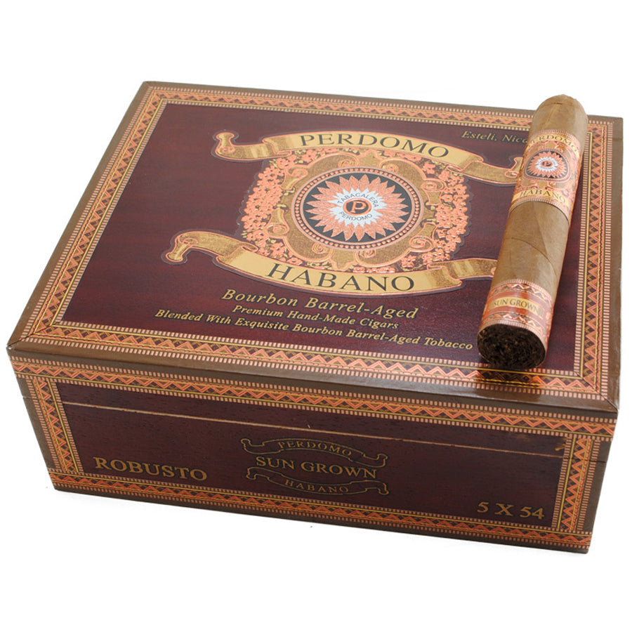 Perdomo Habano Bourbon Barrel-Aged Sungrown Robusto