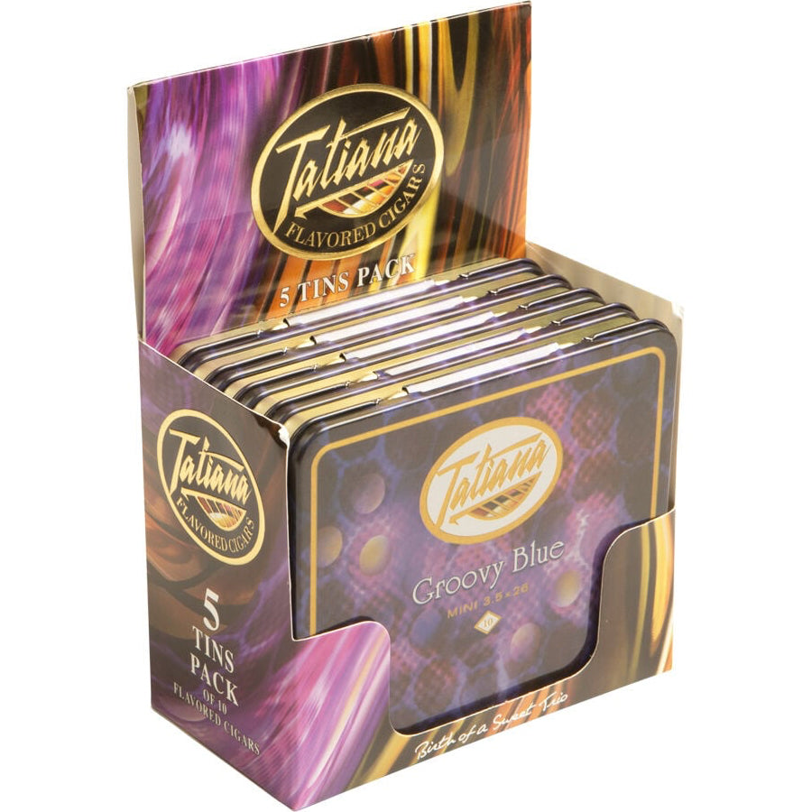 Tatiana Mini Tins  Groovy Blue