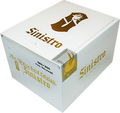 Sinistro Mr. White Gold Edition Pre-Release Robusto
