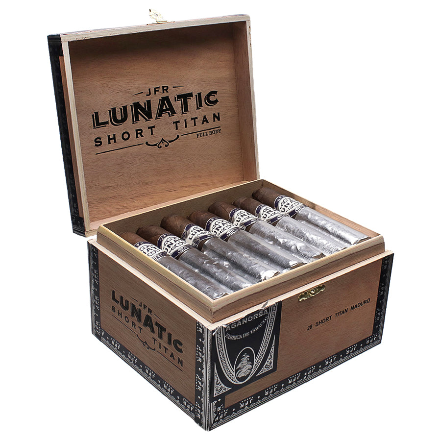 Aganorsa Leaf - JFR Lunatic Maduro - Short Titan - Aged 2 Years