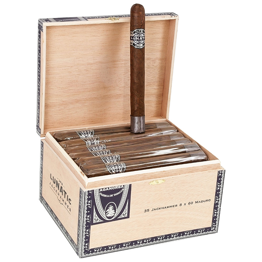 Aganorsa Leaf - JFR Lunatic Maduro - Jackhammer - Aged 2 Years