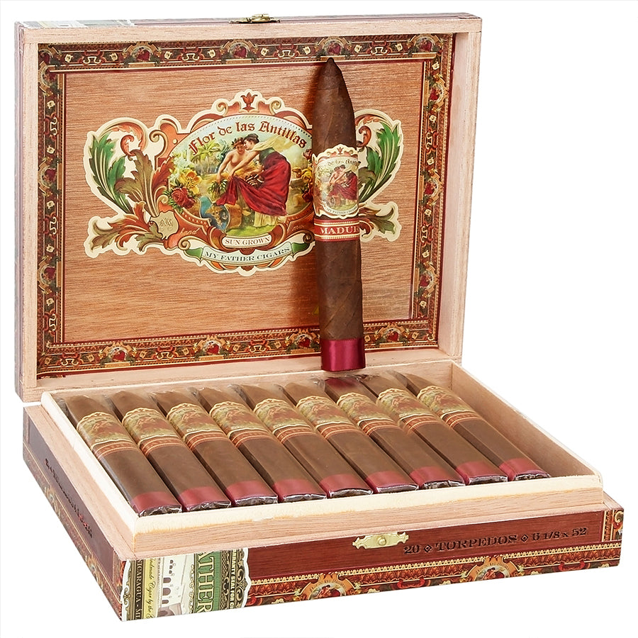 Flor De Las Antillas Torpedo Maduro - Aged 9 Months