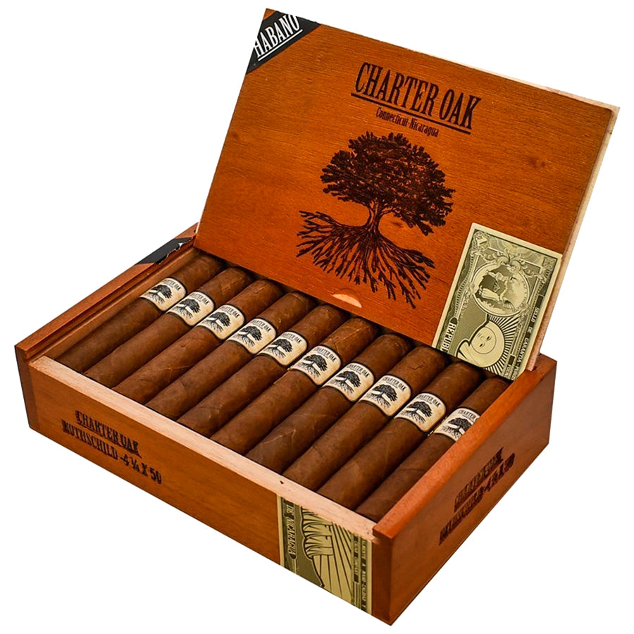 Foundation Cigar Co. - Charter Oak Habano Rothschild