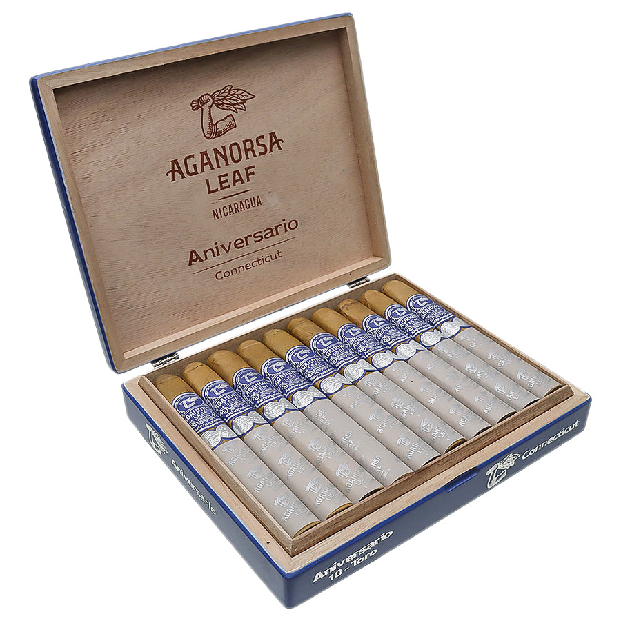Aganorsa Leaf Aniversario Connecticut Toro Box Pressed