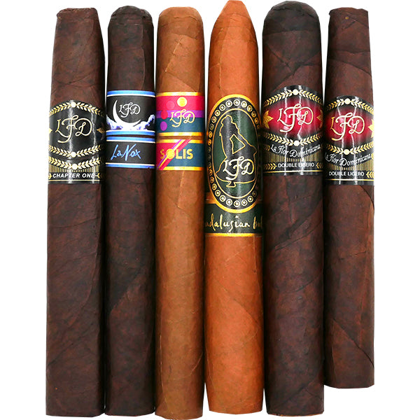 Season Sampler Cd LFD Seasons Sampler with 6 Cigars and Free Hat