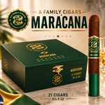 Family Cigars Maracana Robusto Box Press