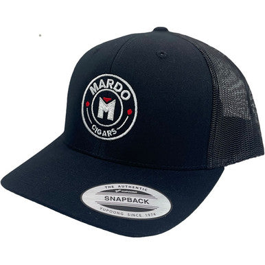 Black Round Logo  Vintage Snapbacks