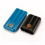 Fuente The Opus X Society 3 Cigar Carbon Case Blue
