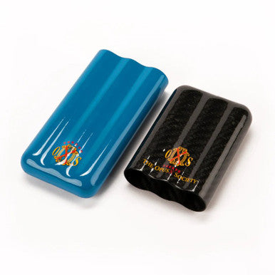Fuente The Opus X Society 3 Cigar Carbon Case Blue