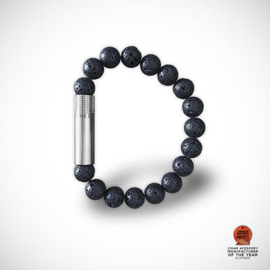 Les Fines Lames-Solo Steel Lava Punch Bracelet 
mardocigars.com