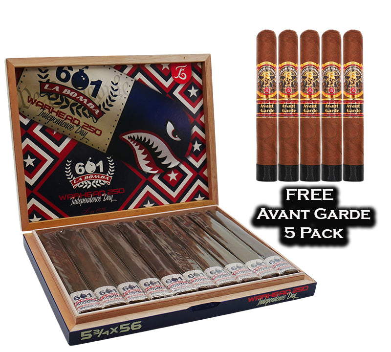Espinosa 601 La Bomba Warhead Independence 250 with FREE Avant Garde 5Pack