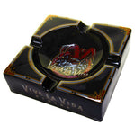 Awesome Viva La Vida Black Ceramic Ashtray