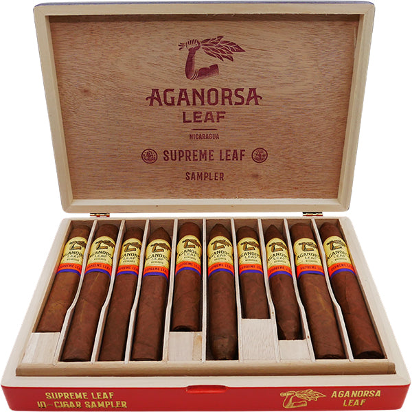 Aganorsa Supreme Leaf Flex Sampler Box 10