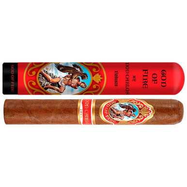 God of Fire Don Carlos Robusto Tubo Single