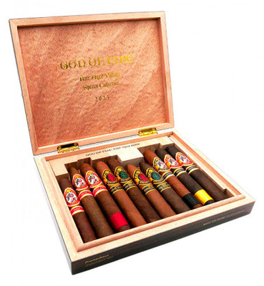 God of Fire KKP Never Back Down 10 Cigar Assortment