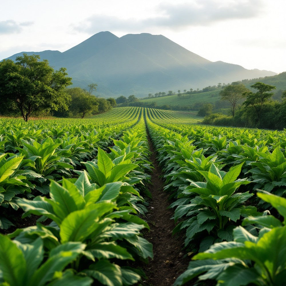 Tobacco fields in Mexico