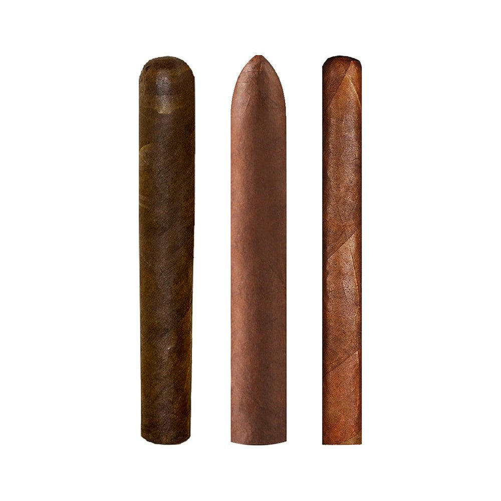 Cigars of several shapes