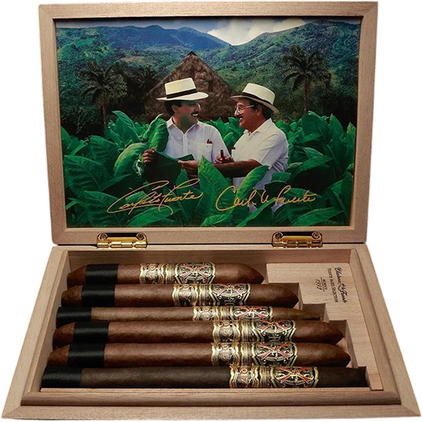 opus_x_rare_black_six_cigar_selection_open_box